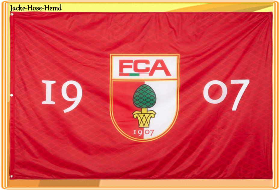 FC Augsburg Hissfahne