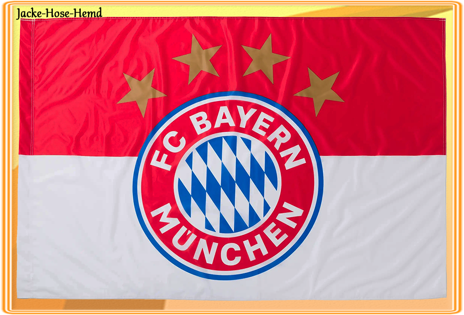 FC Bayern München Stockfahne