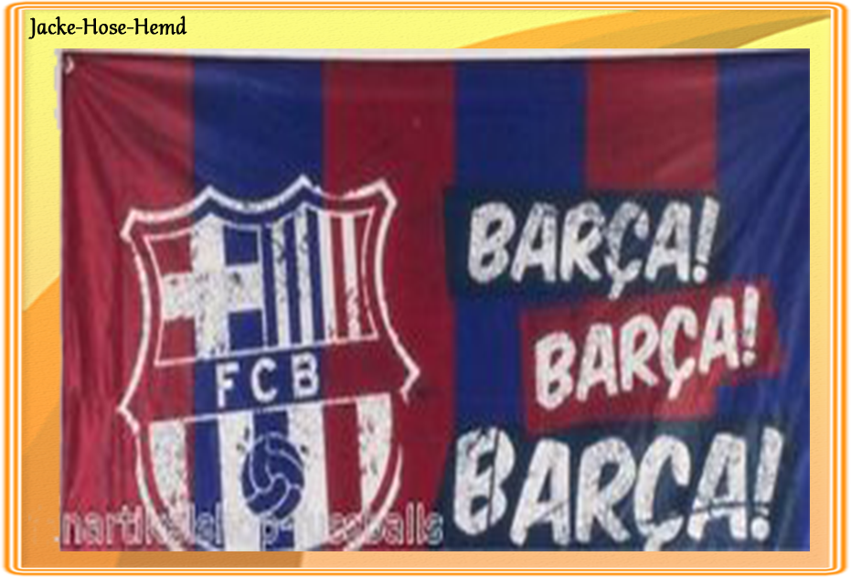 Fahne FC Barcelona