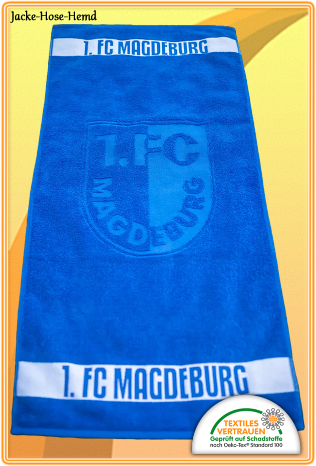 1. FC Magdeburg Badetuch