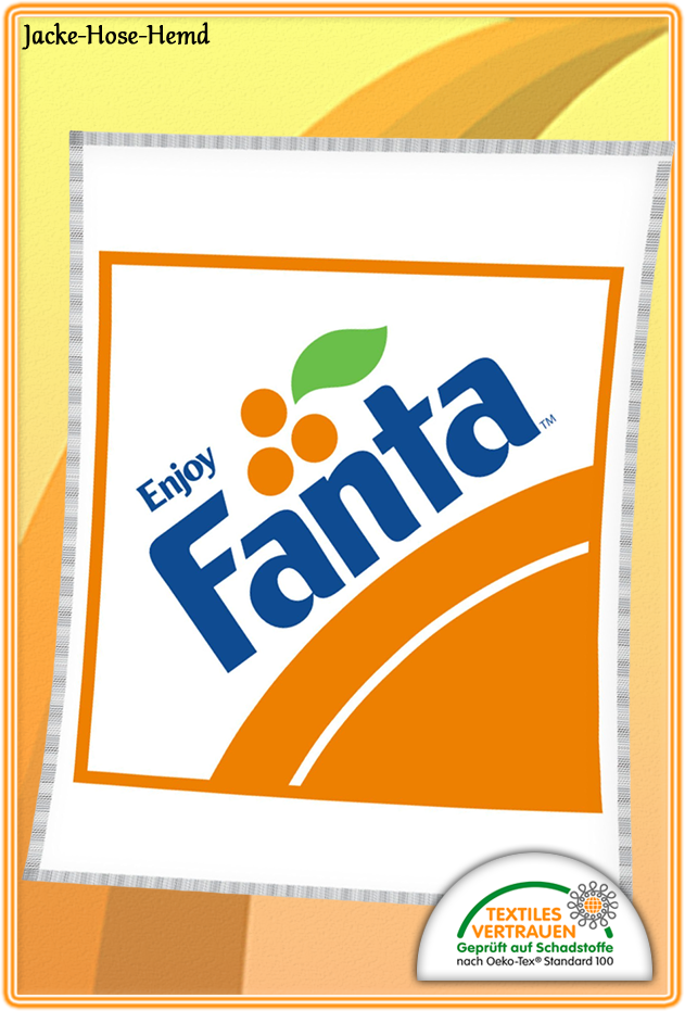 Fanta-Orange Decke